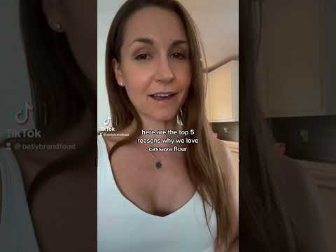 CASSAVA FLOUR 👩🏽‍🍳 #collagen #collagenpeptides #guthealth #glutenfree #belly #guttok