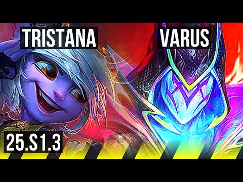 TRISTANA & Pyke vs VARUS & Karma (ADC) | 6/0/1, Dominating | KR Master | 25.S1.3