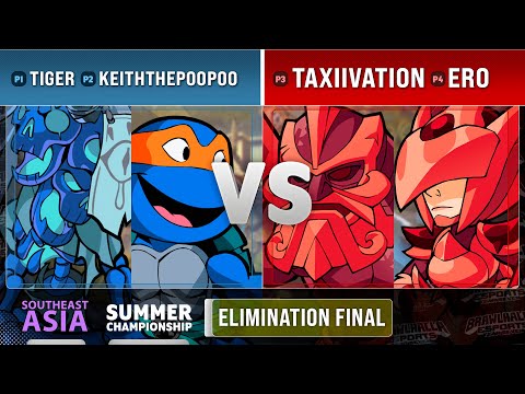 Tiger & KeithThePooPoo VS taxiivation & ero - Elimination Final - Summer Championship 2022 - Doubles