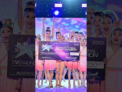 Secondary Junior National Grand Champions "Colorful Joy" @junludance 🏆💖