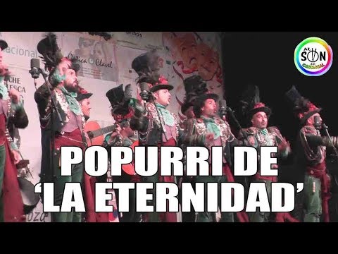 Popurri La eternidad con Miguel Nandez, en la noche carnavalesca de La Linea