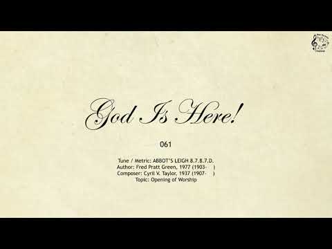 061 God Is Here! || SDA Hymnal || The Hymns Channel
