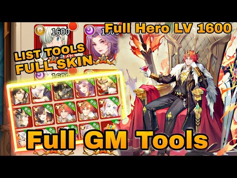 Idle legend New Update Full Skin & Full Hero LV 1600  - Vip Max Full Reward Game Tools