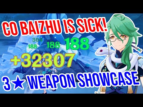 C0 Baizhu is SICK! Genshin Impact 3.6