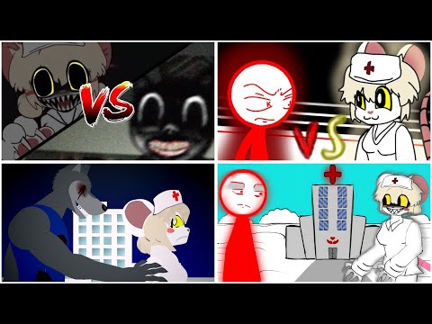 Lorna vs kj vs jk vs sonic vs cartoon cat (Terrible Mouse) Compilation 