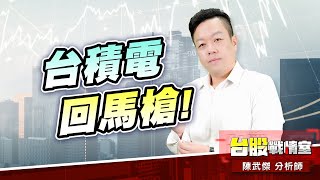 台積電回馬槍，下周小心多殺多#fed#降息#cpi#台積電｜小武哥投資事務所｜陳武傑 (圖)