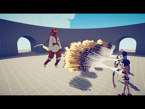 SUPER TAEKWONDO vs 3x EVERY GOD - Totally Accurate Battle Simulator TABS