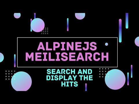 Setup the Project Meilisearch AlpineJS Instant Search