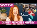 VOCTAVE I Disney Princess Medley I Vocal Coach Reacts