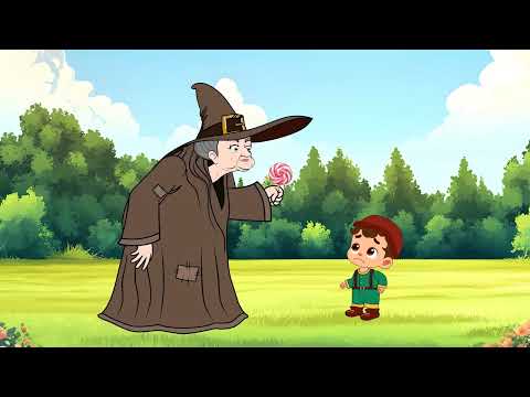 A Criança Perdida e o Jogo da Bruxa | Conto | Desenho Animado com @OsAmiguinhosTV