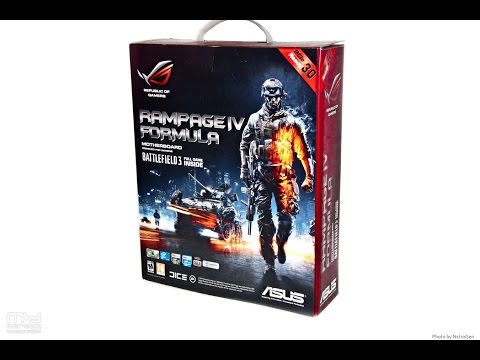 ASUS RAMPAGE IV EXTREME Battlefield 3 Edition (unboxing) Video