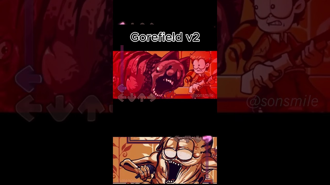 Gorefield v2 Mod for FNF - Experience Monster Garfield in Friday Night Funkin' Mobile! #fnf #fnfm...