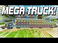 We Tried Building a Two Person MEGA TRUCK for Mass Transporting Crates! (Co-op Ep. 64)