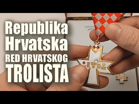 Prikaz odlikovanja: Hrvatska, Red hrvatskog trolista