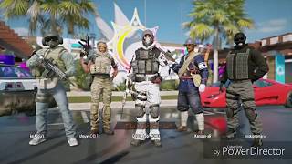 【シージ】レインボーシックスシージの戦闘シーンにメタルギアのBGMを付けてみた【R6S】