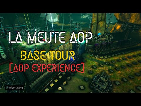 [Ark official Ps4 PvP] AOP EXPERIENCE Base Tour  Cinematic ABERRATiON
