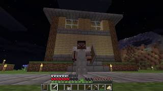 【Minecraft】ちゃんけいのマインクラフト日記 18日目 白いモンスターがでてきた、ちょっとかわいい