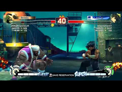 SSF4 AE: TFA WeaponsLeft (Zangief) VS diegodaman41 (Yun)