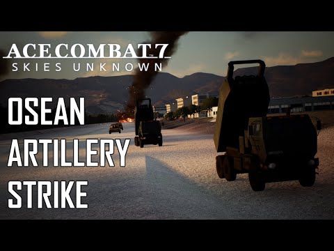 Ace Combat 7 - Friendly Artillery at Farbanti