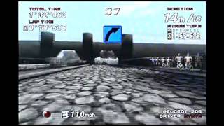 Sega Rally 2: Sega Rally Championship on Sega Dreamcast. Gameplay & Commentary