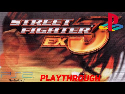 XBSX2 Street Fighter EX3 Playthrough PS2