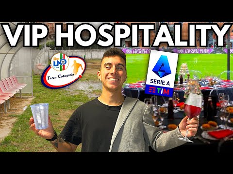 VIP HOSPITALITY THIRD CATEGORY vs SERIE A! 🏟️
