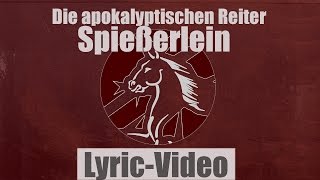 Die apokalyptischen Reiter - Spießerlein [Lyric-Video]