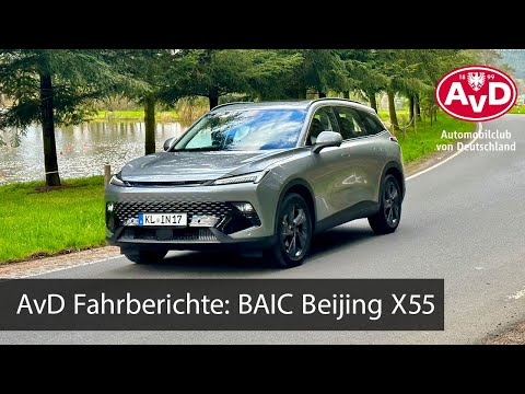 AvD Fahrberichte: BAIC Beijing X55 - Wie viel Auto geht wirklich?