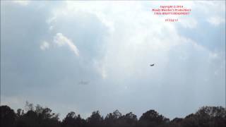 preview picture of video '• [HD] Shaw A.F.B – Fighting Falcon's – 4 F-16's Launch for Training © 2014.wmv'