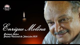 Lamenta CMKC Adiós de Enrique Molina, Primer Actor y Premio Nacional de Televisión 2020