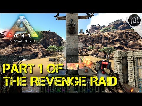 Revenge Raiding our Neighbours Part 1 TDL Plays Ark Ragnarok S04E08