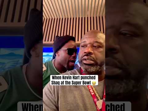 Kevin Hart messing with Shaq 😭