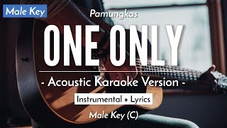 Download lagu One Only (Karaoke Akustik) - Pamungkas (Male Key | HQ Audio) mp3