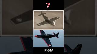 TOP 10 RAREST planes in War Thunder