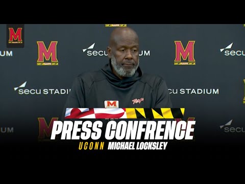 Maryland Football | Head Coach Michael Locksley Postgame Press Conference | UConn