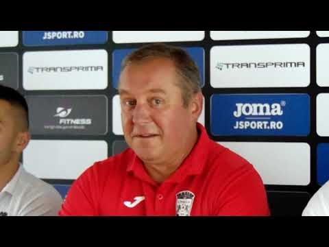 CONFERINŢĂ PRESĂ UNIREA ALBA IULIA FCSB 2018