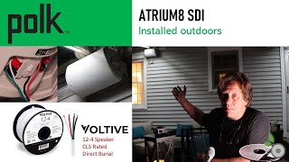 Video thumbnail for Polk Audio Atrium 8 SDI Installed by Ripewave Audio