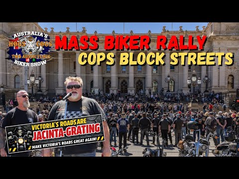 “This Is What 1200 Bikers at Parliament Looks Like (Police Didn’t Expect This)”