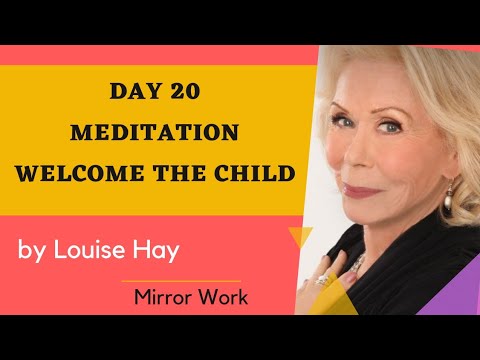 Day 20 | Meditation | Mirror Work | Louise Hay |Meditation Mirror Work