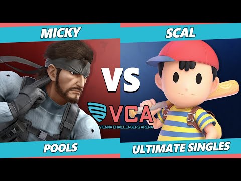 VCA 2021 - Micky (Snake) Vs. Scal (Ness) SSBU Ultimate Tournament