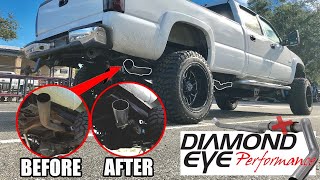 Installing A Diamond Eye 5" Straight Pipe Exhaust On My Duramax - Full DIY