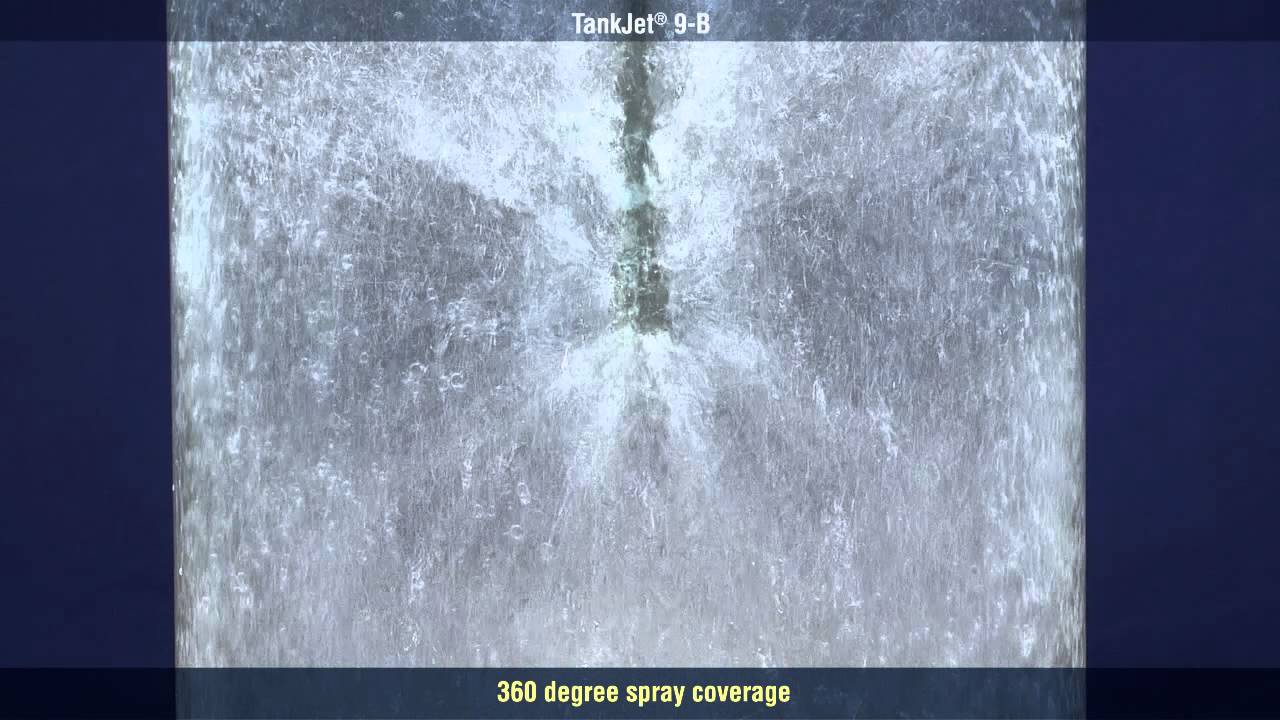 Effectively Rinse Tanks with TankJet® 9 Rotating Nozzle from Spraying Systems Co.