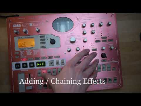 Demo of Korg ESX-1 Functionality