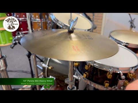 14" Paiste Formula 602 Heavy Hihat 1045/1060gr (VIDEO) image 15