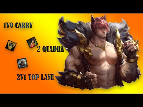 SETT VS JAX TOP LANE 1V9 CARRY (0 18 KATARINA ON MY TEAM)