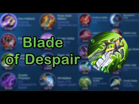 Blade of Despair - Attack - Mobile Legends Quick Item Guide