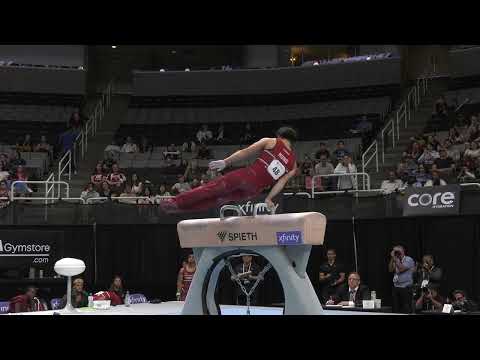 Asher Hong - Pommel Horse - 2023 Xfinity U.S. Championships - Senior Men Day 2
