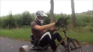 Trike Drift in France (Go Pro HD)