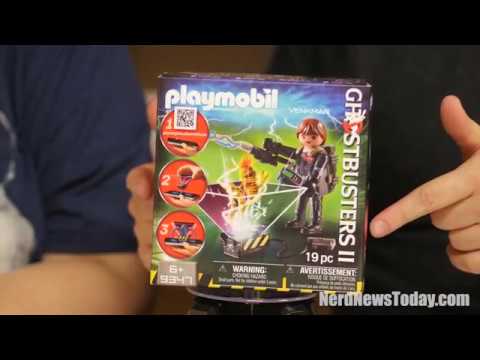 Playmobil "Ghostbusters 2" Peter Venkman - figure review