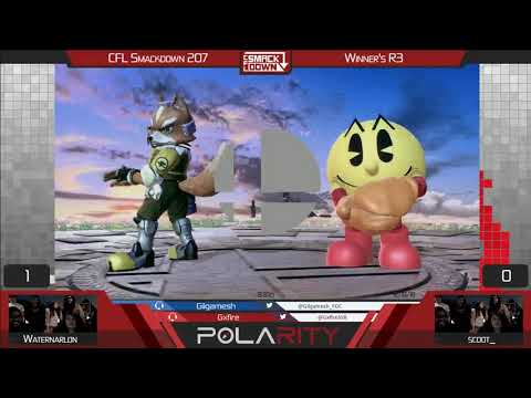 CFL Smackdown 207 Ultimate - Waternarlon (Fox) vs Scoot (PacMan) - Winners R3